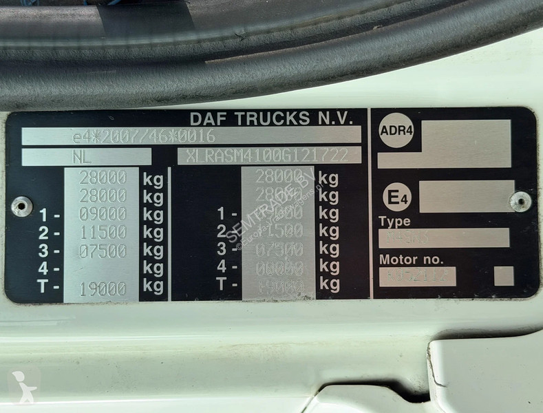 Teherautó DAF CF 400 EURO 6 FAN ONLY 440.000 KM...