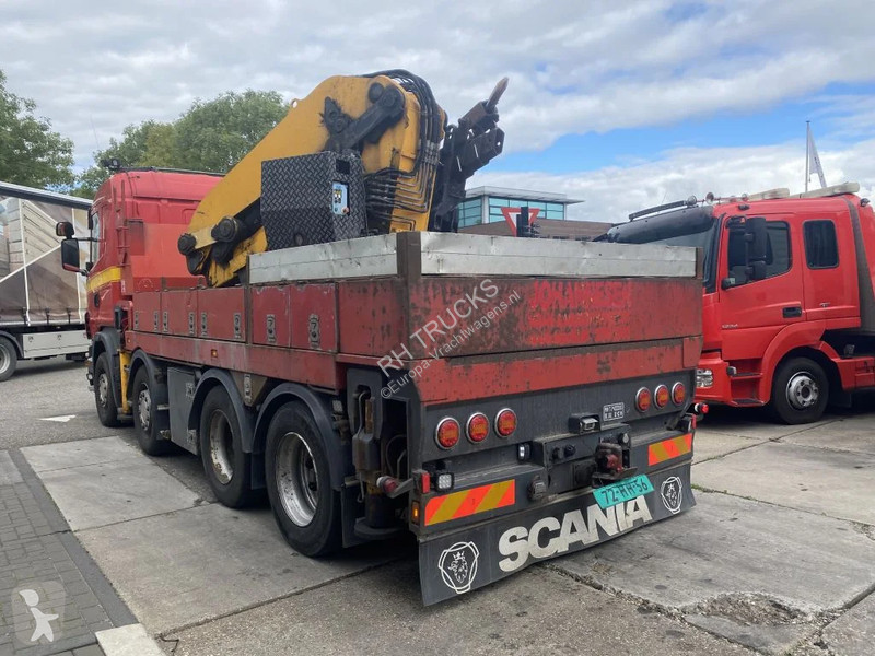 Kamion Scania 480 8X4 + EFFER 1250 6S + REMOTE...