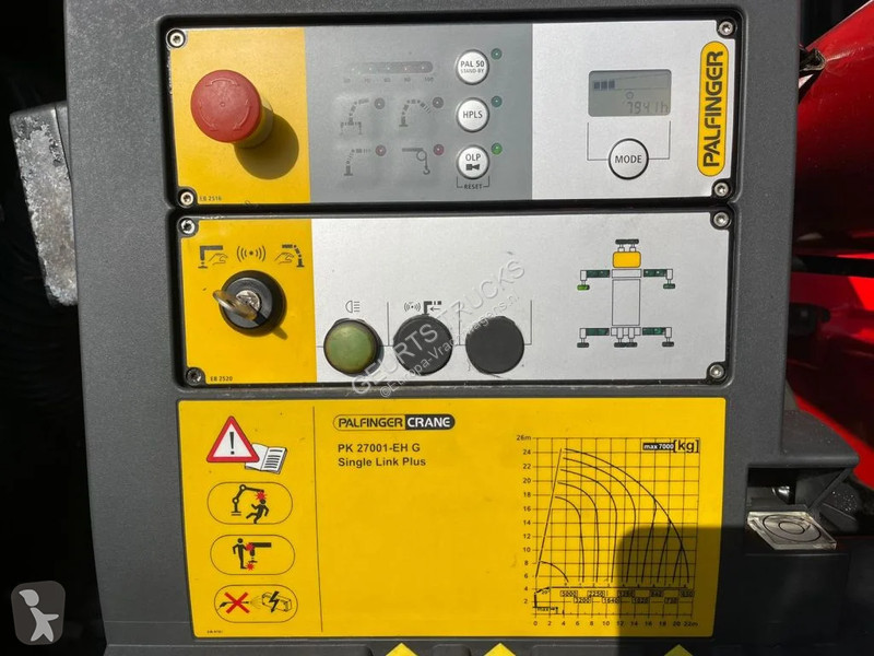 Kamion Volvo 500 8X4 TRIDEM + PALFINGER PK...