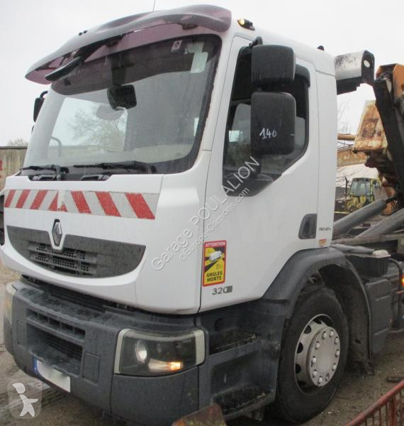 Kamion Renault 6x2 essieu relevable 320 benne...