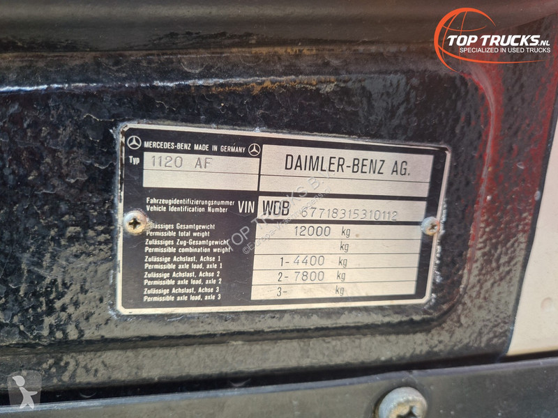 Kamion Mercedes AF 4x4 - 2.500 ltr -Brandweer,...