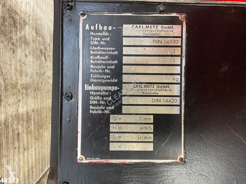 Kamion Mercedes L 311 Oldtimer euerwehrfahrzeug...