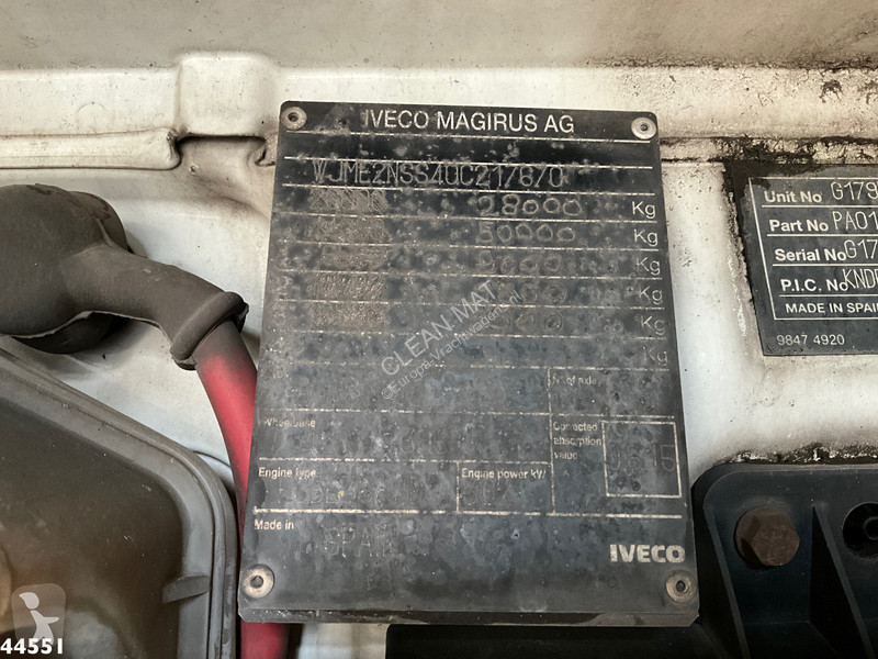 Camion Iveco AD260T41 6x4 HMF 16 Tonmeter Z-kraan