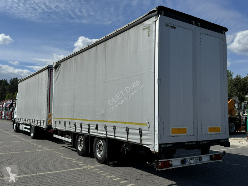 Kamion s návěsem Renault 380 DXi Euro 5 Firana...