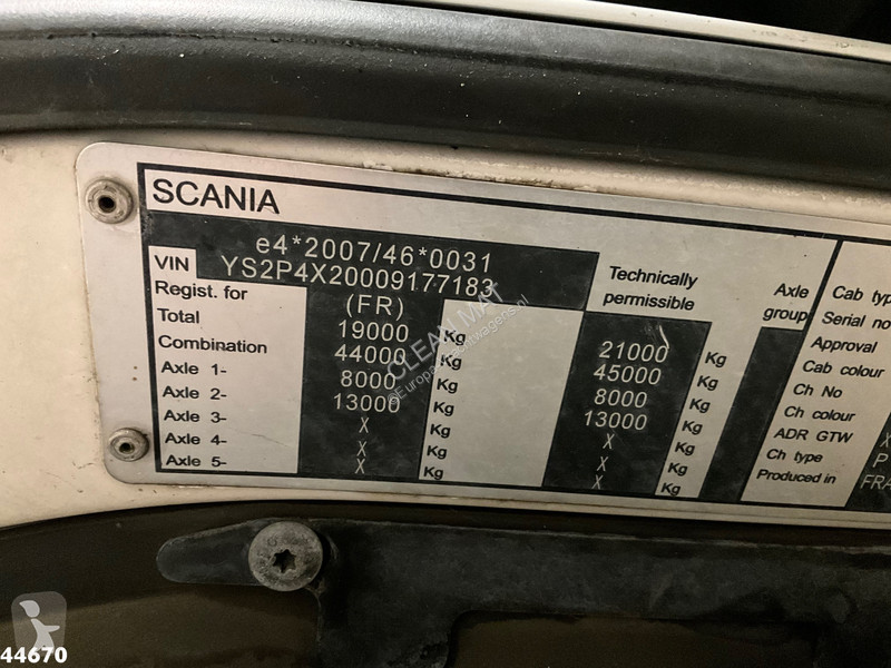 Camion Scania 320 HMF 12 Tonmeter Z-kraan +...