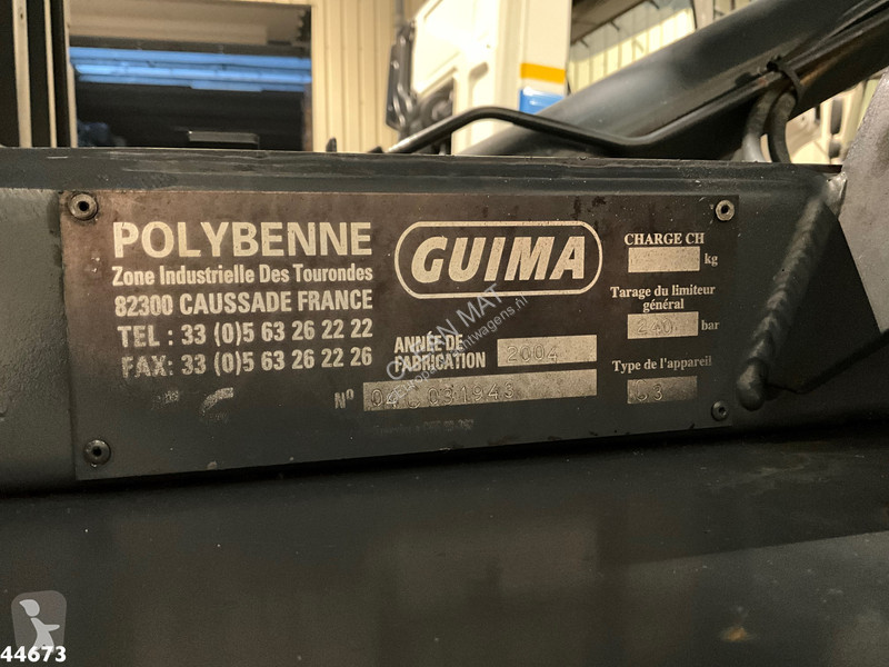 Kamion Mercedes 816 Euro 5, 3 Ton haakarmsysteem