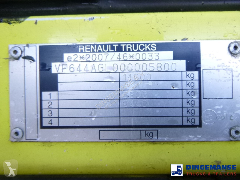 Camion Renault 180.14 dxi 4x2 RHD Euro 5 vacuum...