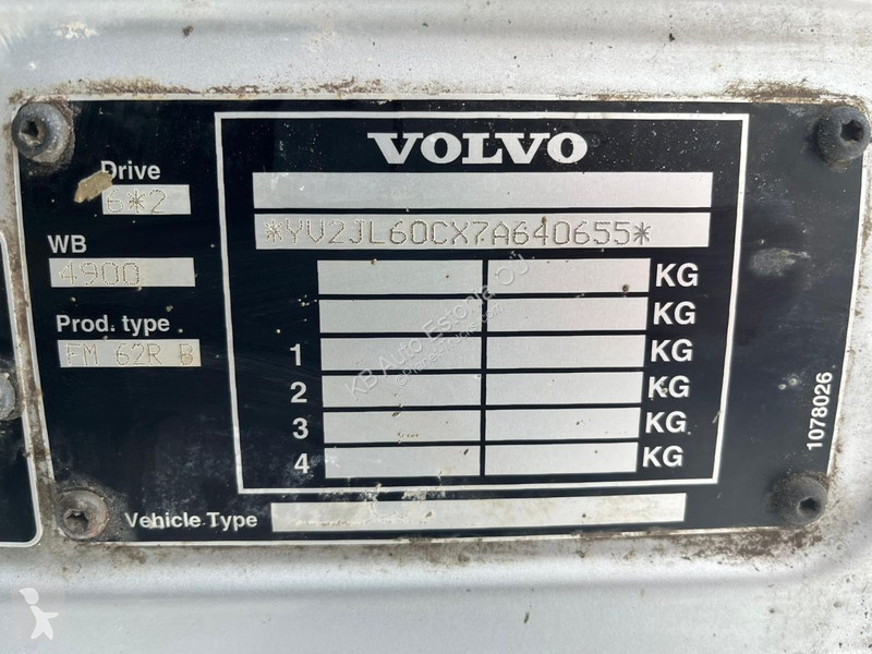 Camion Volvo 340 6x2 ORIGINAL MILEAGE !