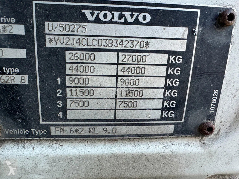 Kamion Volvo 340 6X2 EFFER 140 2S EURO 3