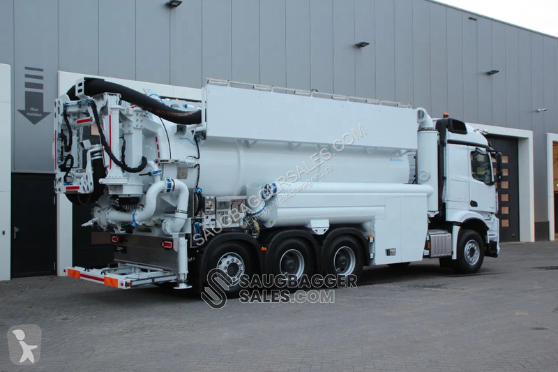 Camion Mercedes Amphitec Vortex 11000 Saugbagger