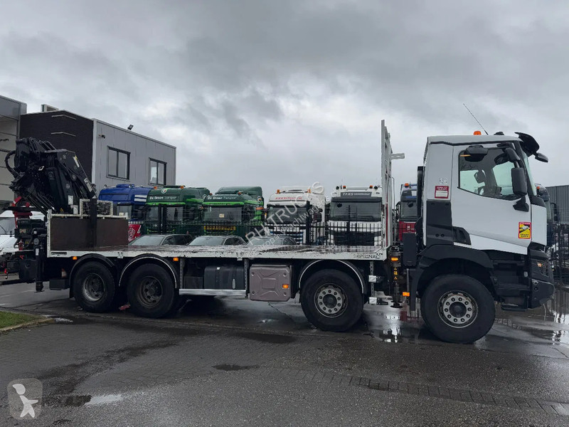 Camion Renault C430 8X4 - EURO 6 + HIAB 288 E-5...