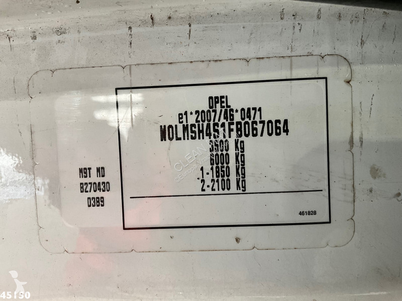 Camion Opel Dhollandia laadklep Just 90.958 km!