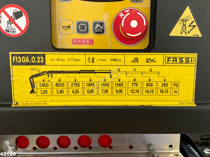 Lastbil MAN TGM Euro 6 Fassi 13 Tonmeter...