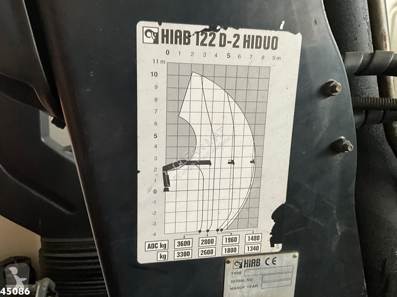 Camion DAF FAS 85  340 Manual Hiab 12 Tonmeter...