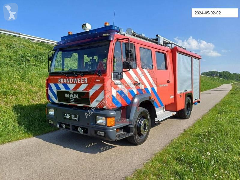 Camion MAN Brandweer, Firetruck, Feuerwehr -...