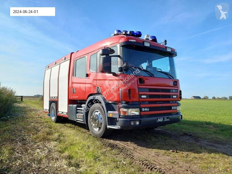 Camion Scania 94 D 230 Brandweer, Firetruck,...