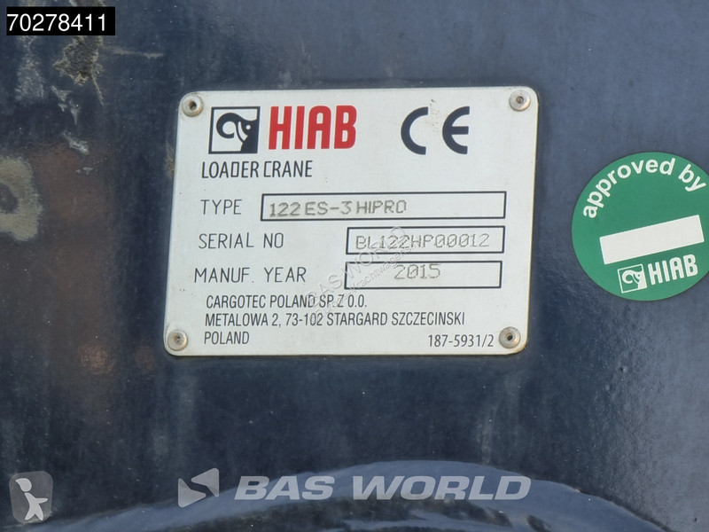 Kamion Mercedes 1830 4X2 Hiab 122 ES-3 HIPRO...