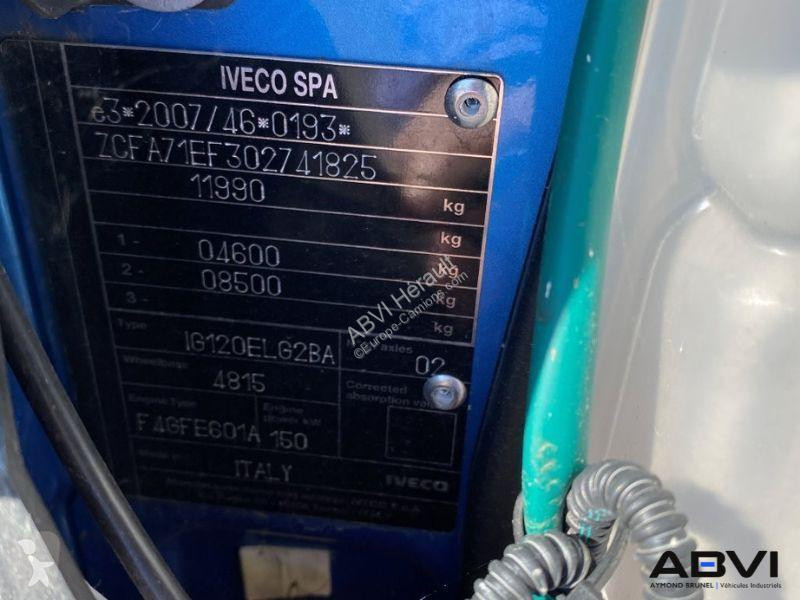 Lastbil Iveco CAISSE 120-210L CNG CLIM HAYON...