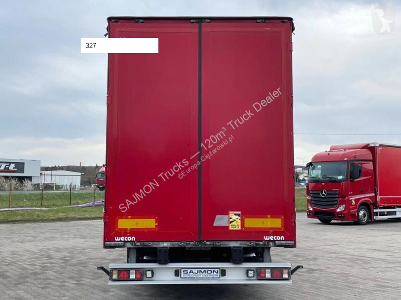 Lastbil med släp Mercedes ACTROS / ZESTAW...
