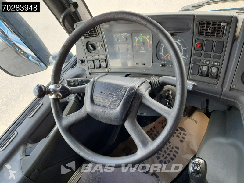 Camion Scania 420 8X4 15m3 tipper Hiab 144...