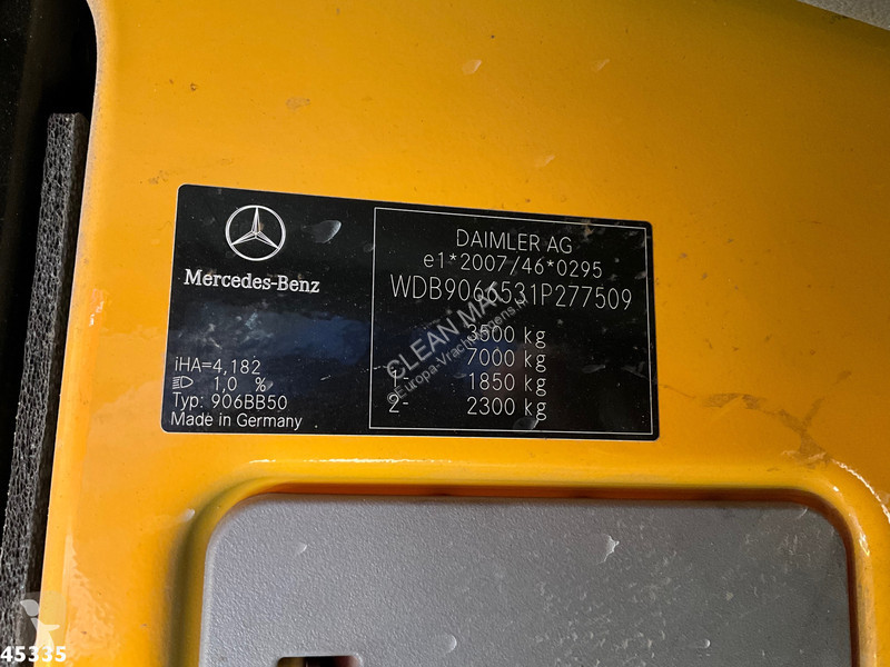 Kamion Mercedes 516 ROM hogedruk rioolunit