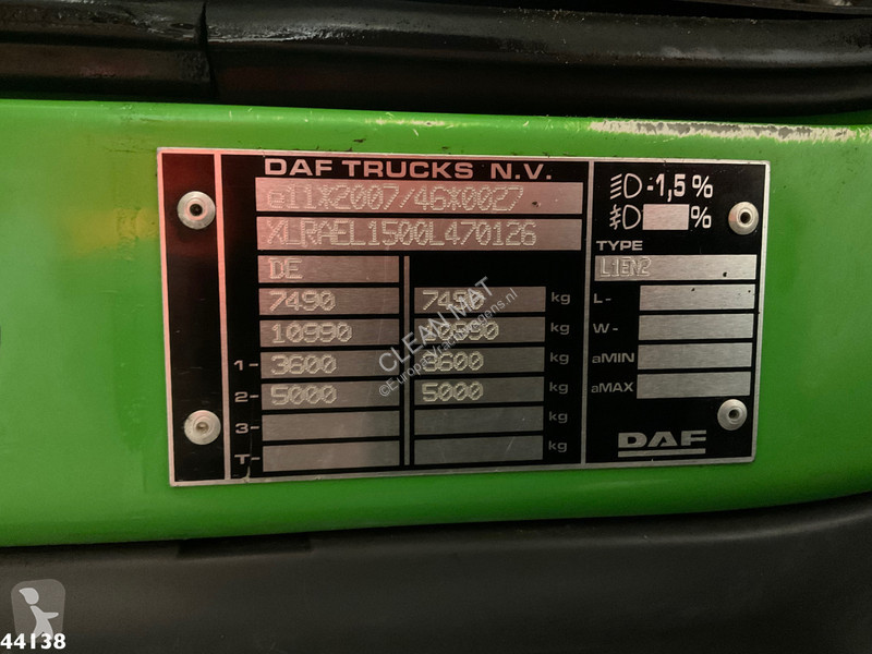 Kamion DAF FA  150 Euro 6 2-sided tipper Just...
