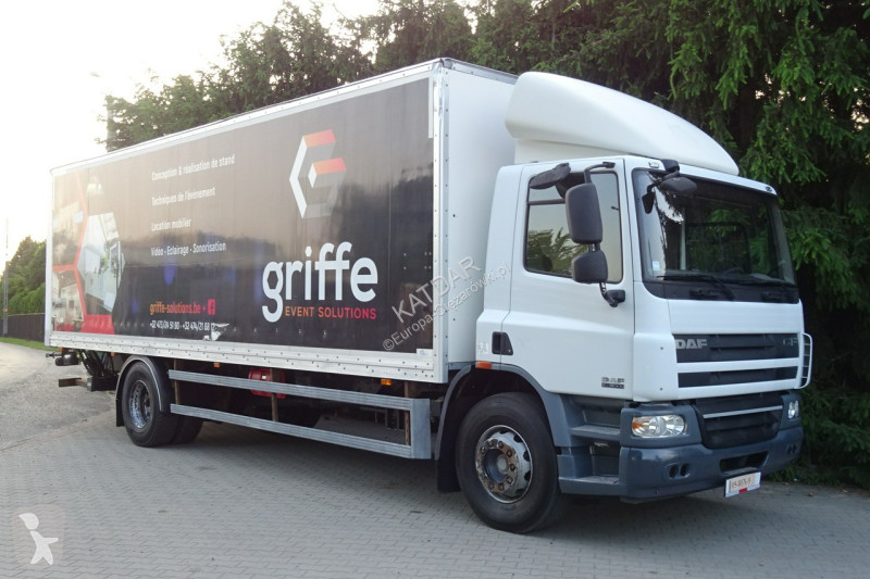 Lastbil DAF 65300 Euro 5 kontener 21 pal, winda...