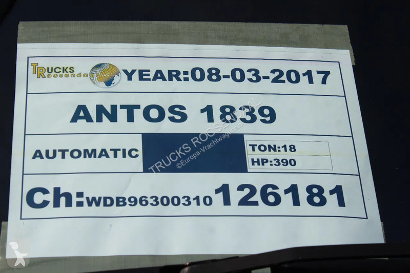 Kamion Mercedes reserved!! 1839 + EURO 6
