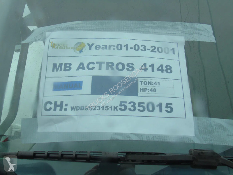 Kamion Mercedes 4148 + 84 meters + 10x4