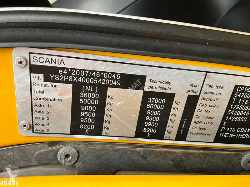 Camion Scania 410 8x4 Euro 6 alfinger 14...