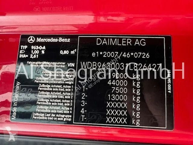 Kamion Mercedes 1845...