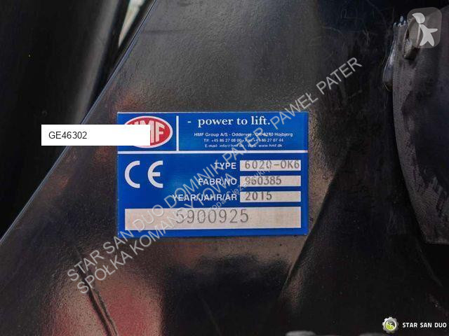 Camion Volvo 8x4 HMF 6020 Fly Jib Winch