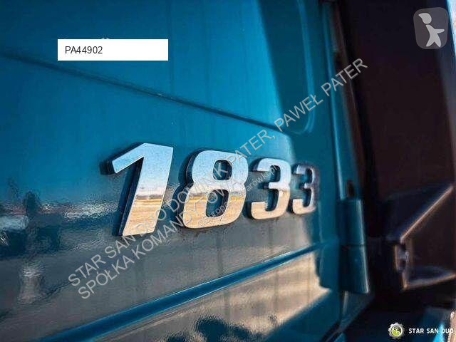 Camion Mercedes 1833 4x4 Kipper Camper Chassis