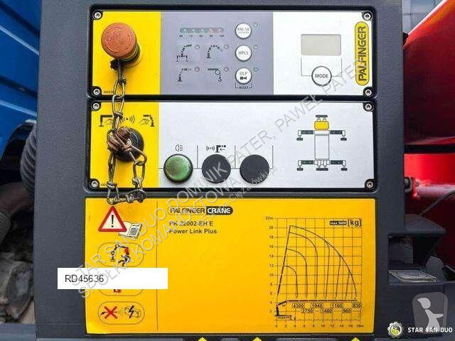 Camion Mercedes AXOR 1833 4x4 Palfinger PK...