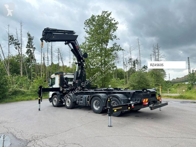 Camion Volvo FMX 500 8x4 Abrollkipper + Kran...