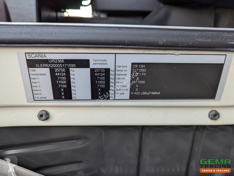 Camion Scania 6x2/4 Highline Euro5 - Closed box...