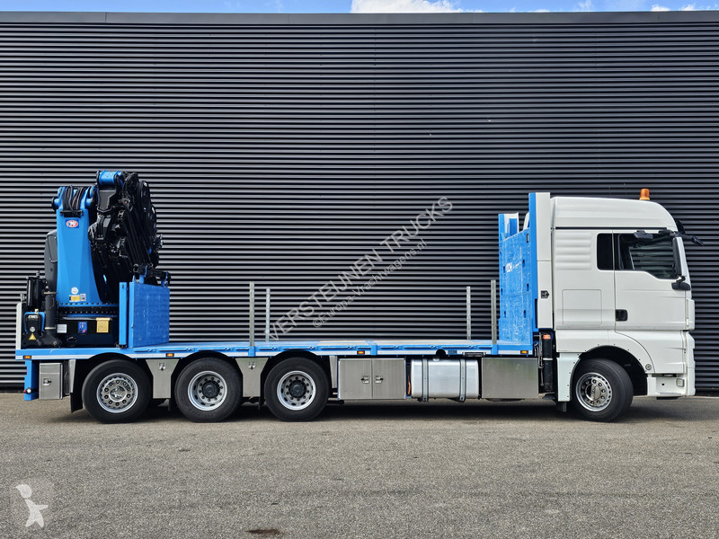 Kamion MAN 35.480 8x4-4 / HMF 85 t/m + JIB / WINCH