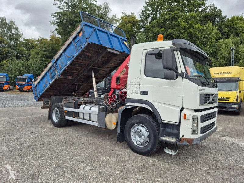 Camion Volvo FM 9.300 TIPPER - HMF 1060K3 CRANE