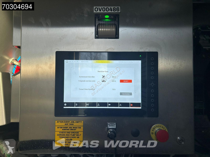شاحنة Volvo 460 8X2 NEW OVERMAT MSA 13.6.3 TWIN...