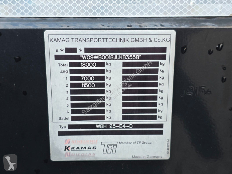شاحنة Mercedes Kamag WBH25 / Umsetzer...