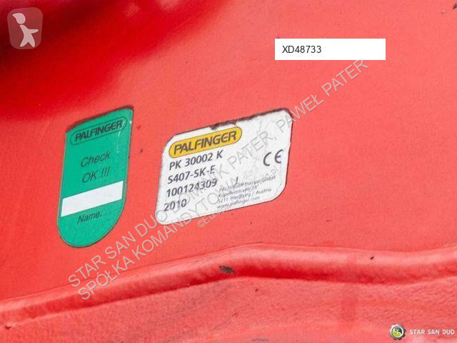 شاحنة Mercedes ACTROS 4151 8x4 Palfinger PK...