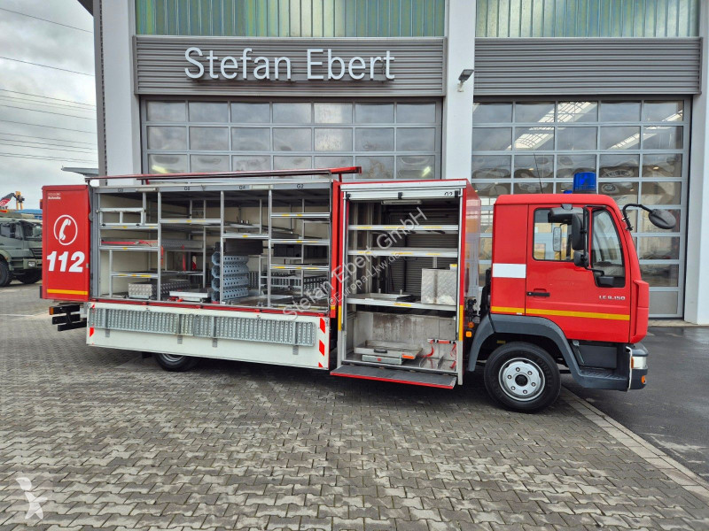 شاحنة MAN LE Feuerwehr Schmitz GW-6 Gerätewagen