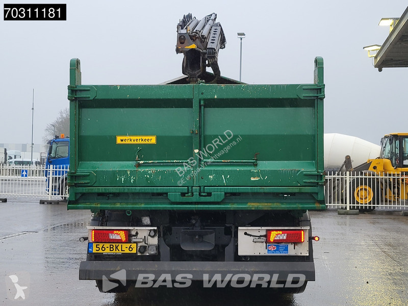شاحنة Scania P410 P 8X4 N-Truck HMF 1800K3 Kran...