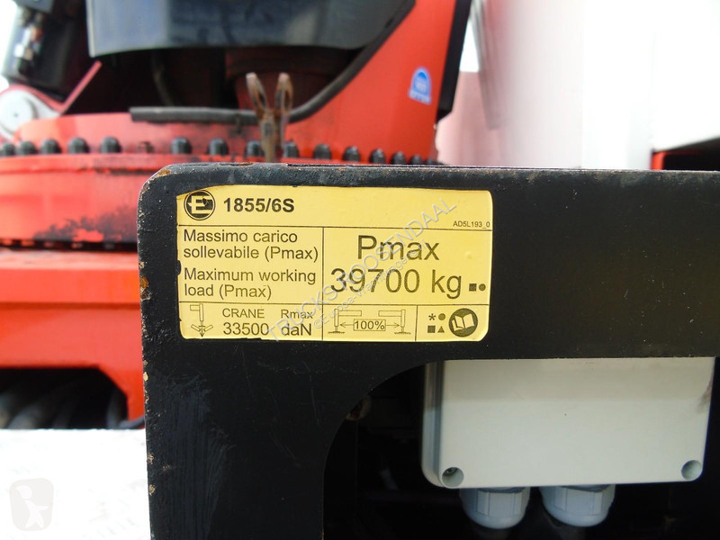 شاحنة MAN 580 + EFFER 1855/6S + 8X4 + EURO 6 +...