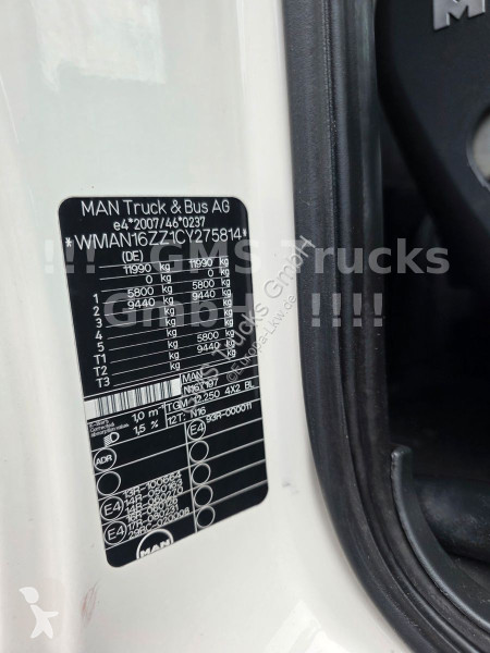 شاحنة MAN 12.250 / Frigo Rohrbahnen Fleisch Meat