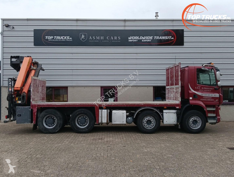 شاحنة DAF 510 FAD 8x4 - Palfinger 16TM Kraan,...