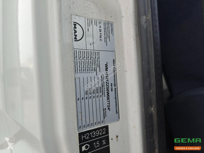 شاحنة MAN TGA 6x2 Sleeper Cab Euro3 - Enclosed...