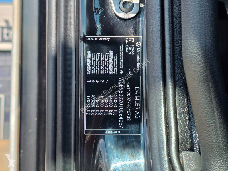 شاحنة Mercedes 2540 / Lift/ Lenkachse /...