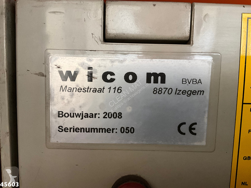شاحنة MAN 35.440 8x4 Wicom Saug/spul opbouw