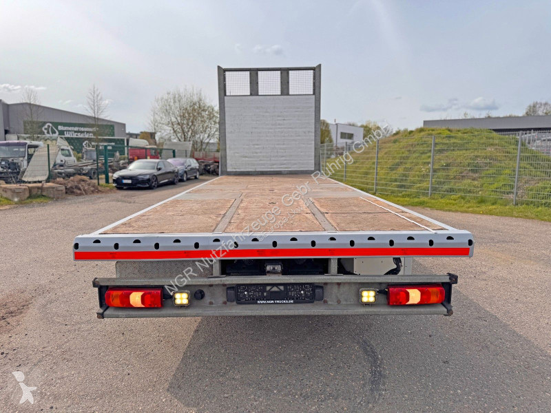 Camion Mercedes 6X2 Plateau 7,40m + 1,00 m...